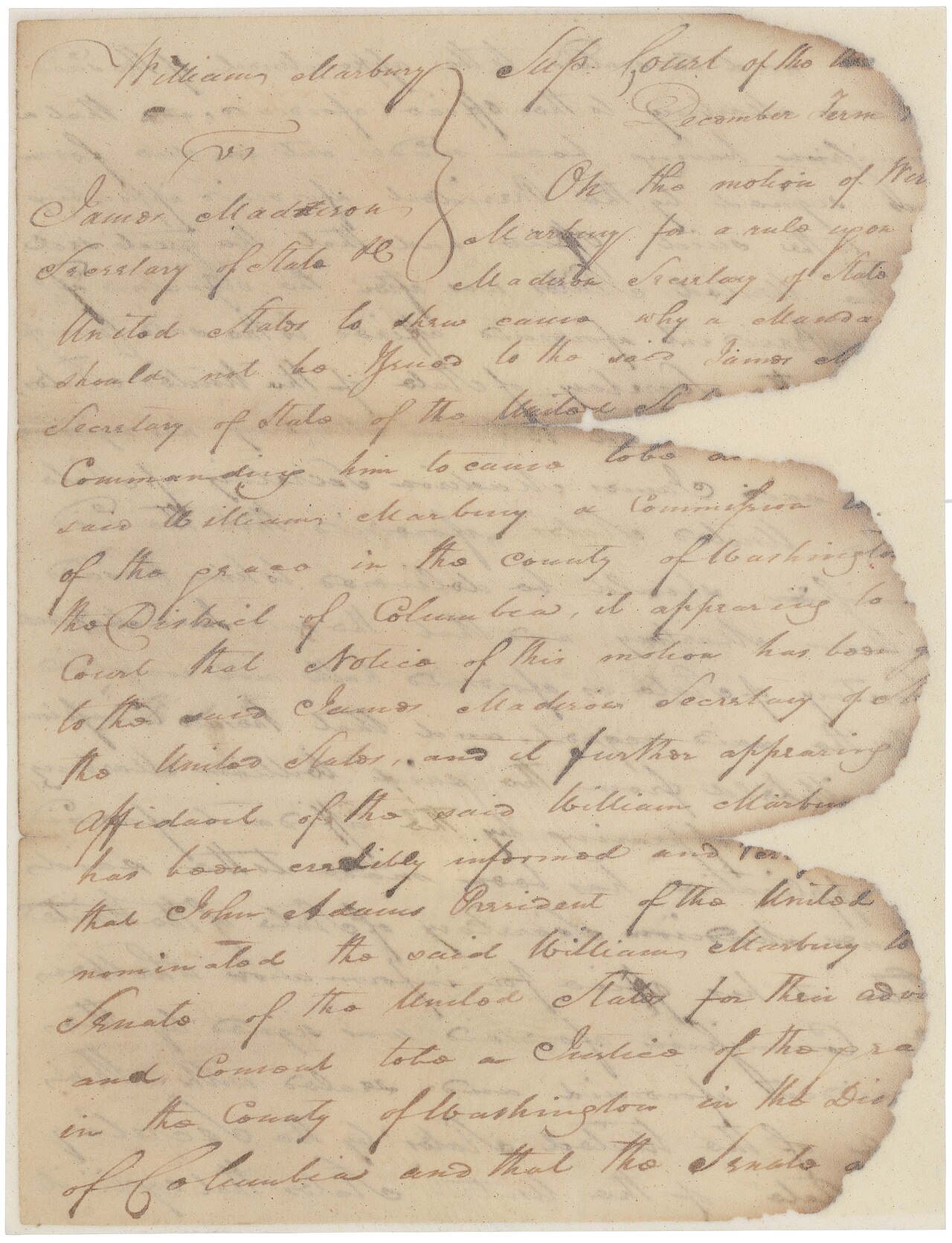 Marbury v. Madison