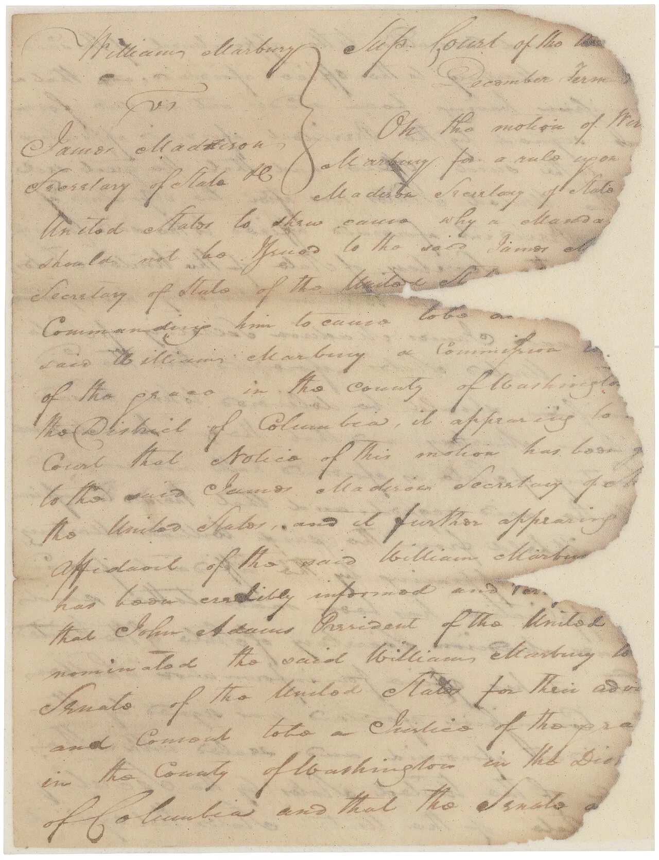 Marbury v. Madison